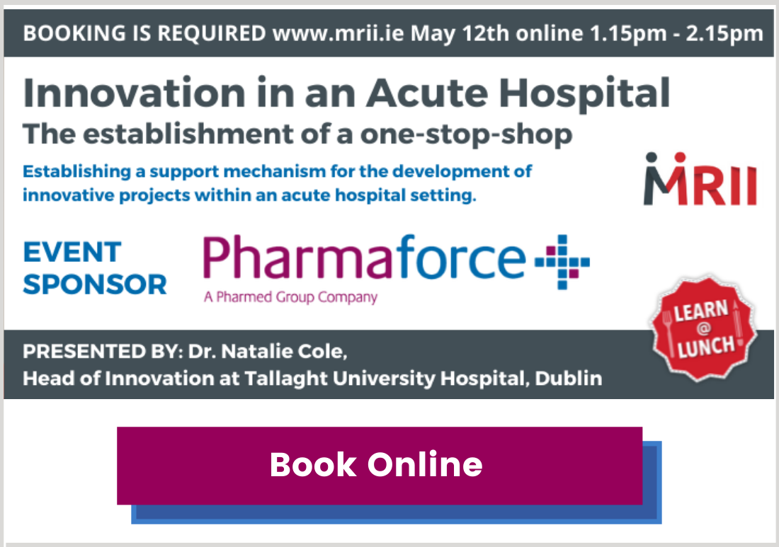 Pharmaforce sponsor MRII lunchtime online series on May 10th 2022